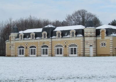 La Touchardière-Orangerie sous la neige